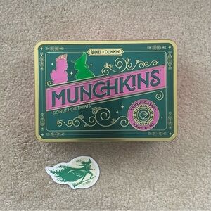 Dunkin’ Wicked For Good Munchkins Metal Tin